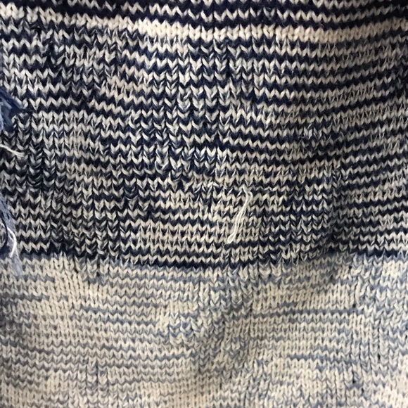 American Eagle Aztec tribal fringed open cardigan - Picture 6 of 8